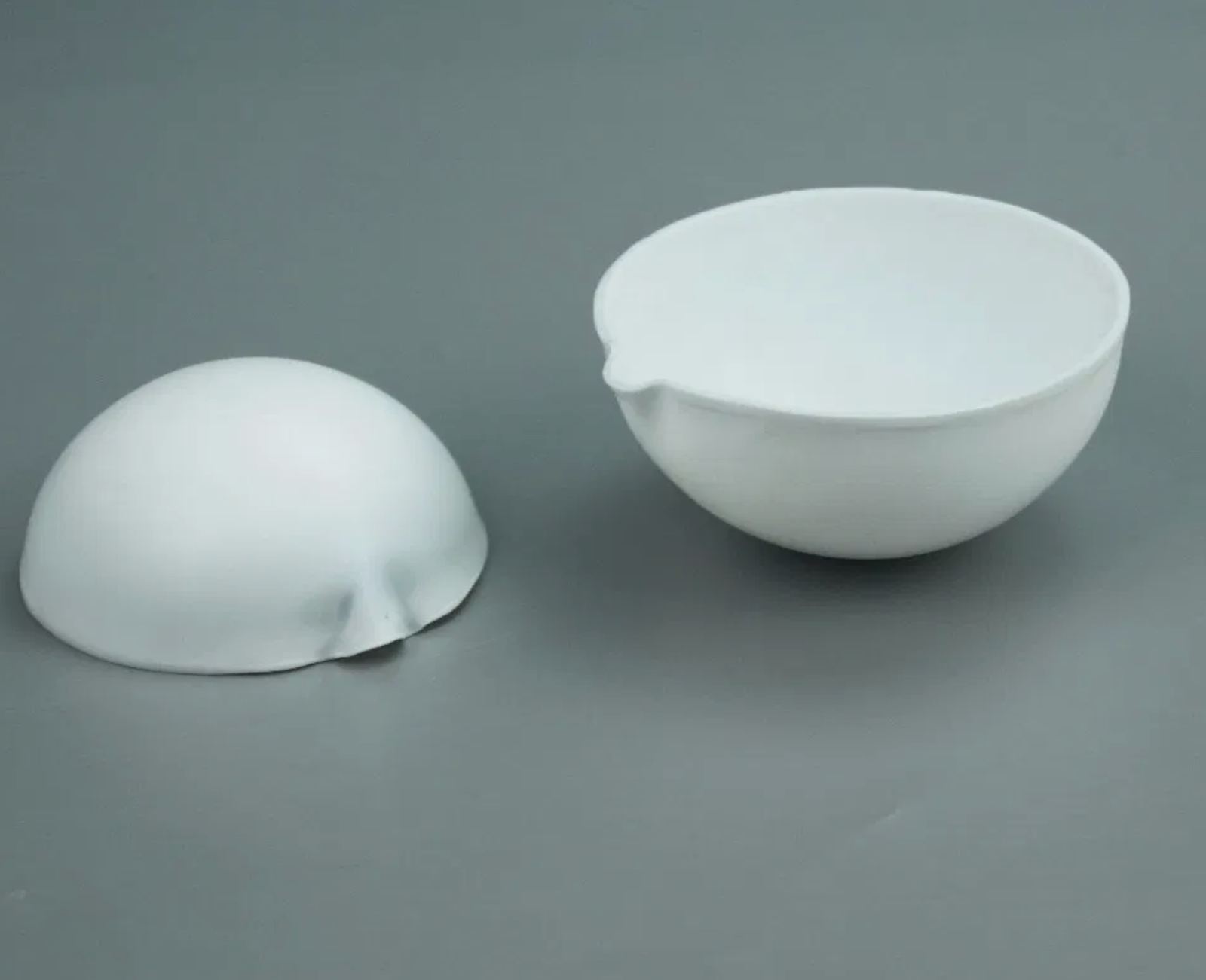 PTFE 50ml Evaporating Dish HCl Hf High Purity Laboratory Ware